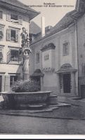 Solothurn Georgsbrunnen mit Kinotheater Hirschen