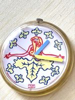Pop Swatch Uhr buntes Zifferblatt guter Zustand