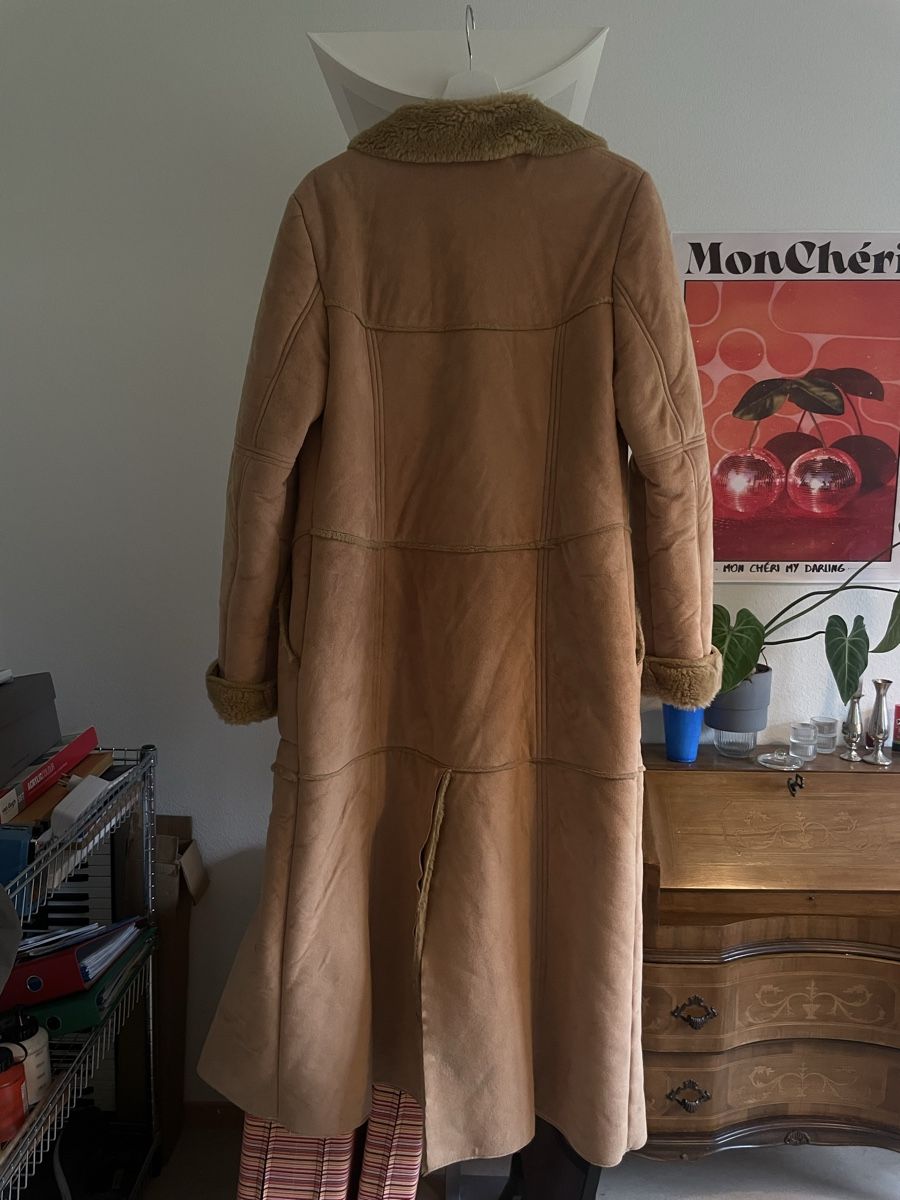 Schicker Damen Kunstleder 44 beige Winter (Gebraucht) in