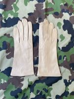 Vintage 60s Gloves Lauret Leather New Sz6.5 Made in France