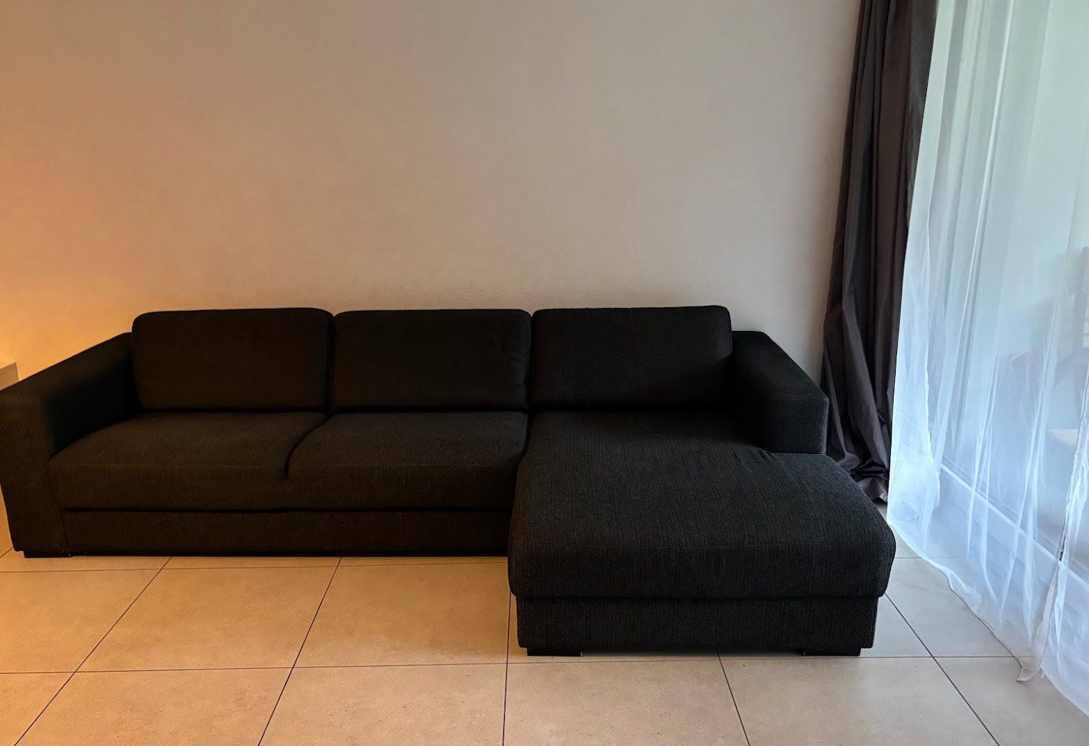 Divani: Schwedisches Sofa (kein IKEA), Schwarz-Graphit – Usato da Chur venduto da meteor26 2