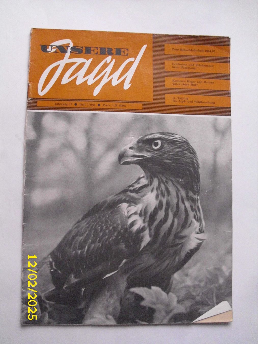 Zeitschriften & Magazine: Unsere Jagd , DDR 1965 – Gebraucht aus Schwanden GL von roerich20 7