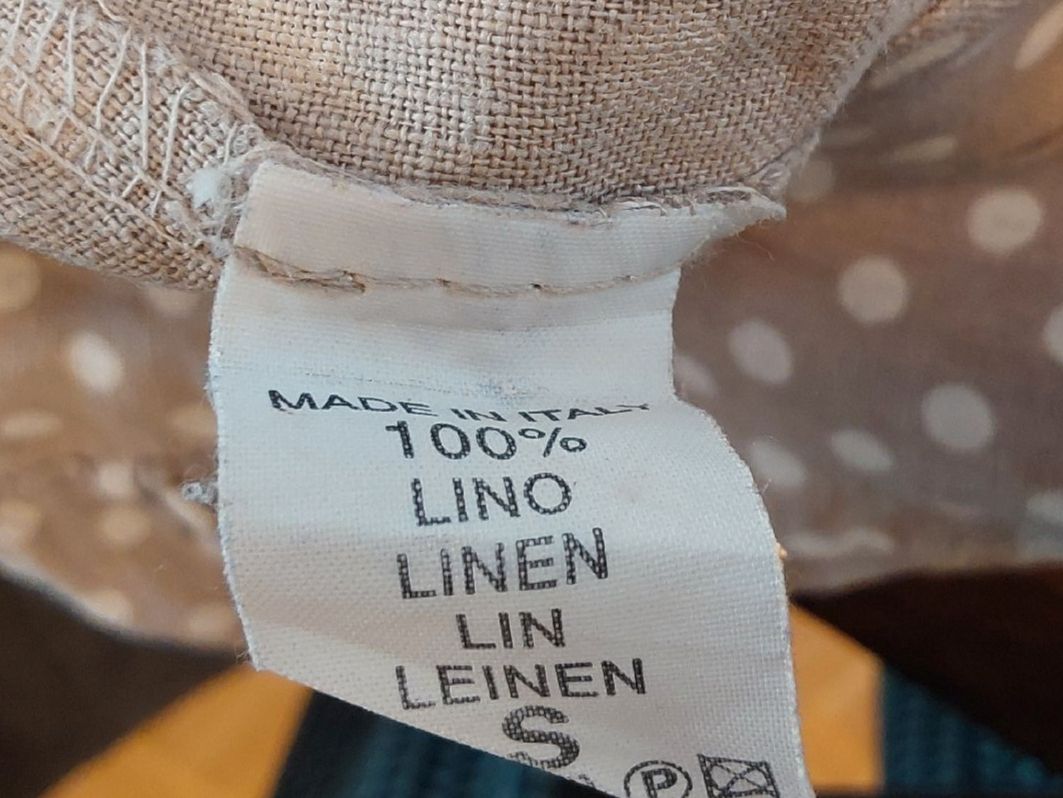 Vestiti: Kleid Leinen beige S Talia Benson – Usato da Köniz venduto da scopello12 5