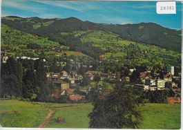 Altstätten im Rheintal SG mit Blick zum