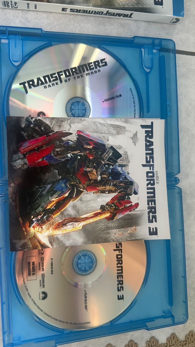 Alle DVDs: DVD Blu-ray film Transformers 3 – Gebraucht aus Monte Carasso von Ely67 4