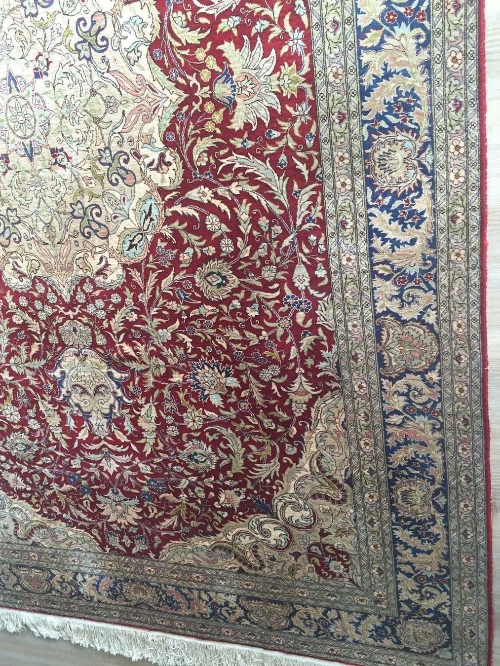 Teppiche: An important Large Silk Carpet Anatolia extra fine Rare' – Gebraucht aus Morges von Audemars07 3