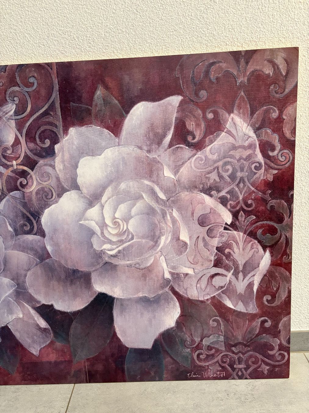 Dipinti: 100 cm breit x 75 cm hoch/Kunstdruck Blumen – Usato da Ottenbach venduto da TimelessEmotions. 4