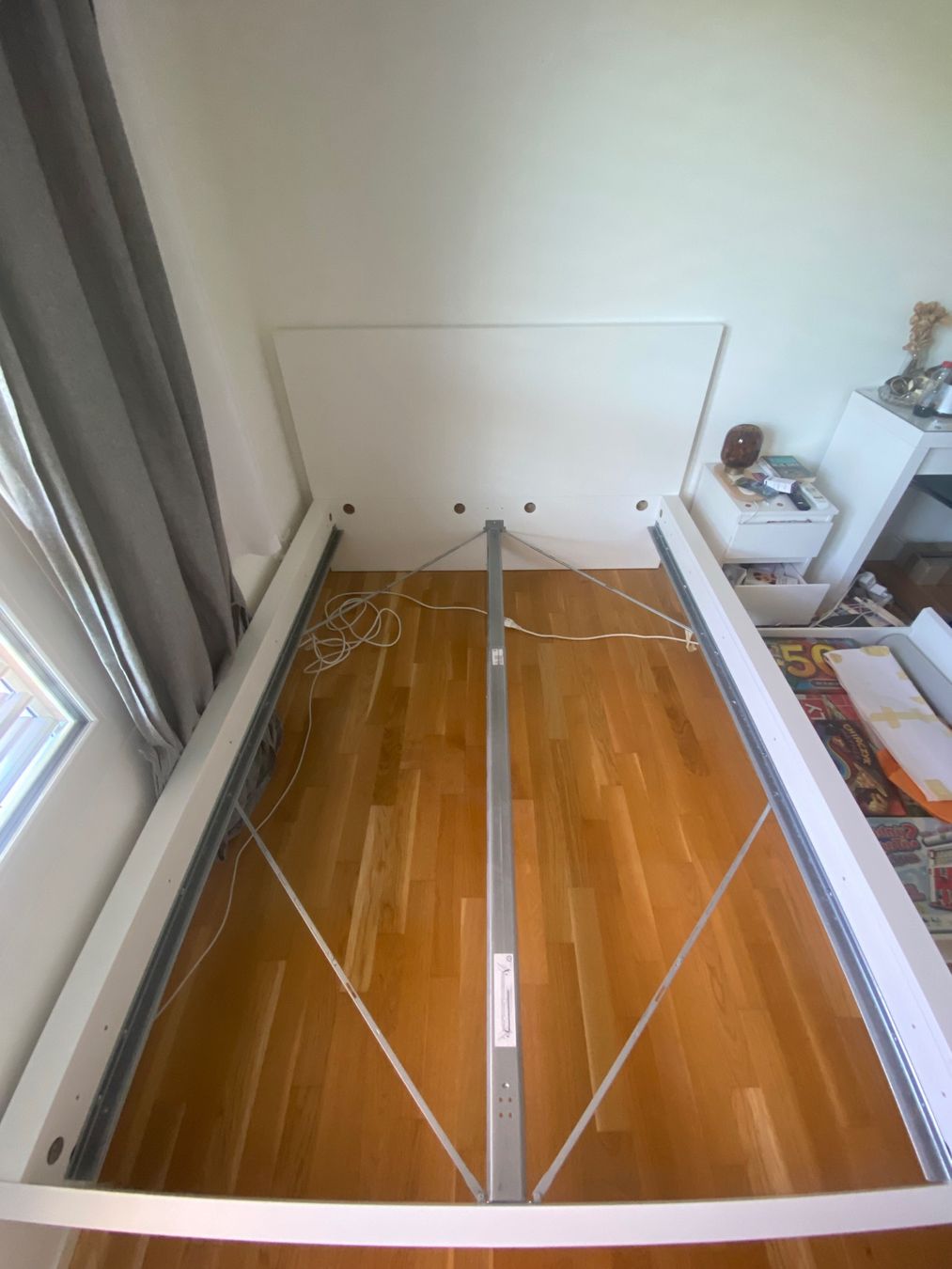 Ikea Letti: MALM Bettgestell weiss 140x200 – Usato da Rheinfelden venduto da Piotr73 2