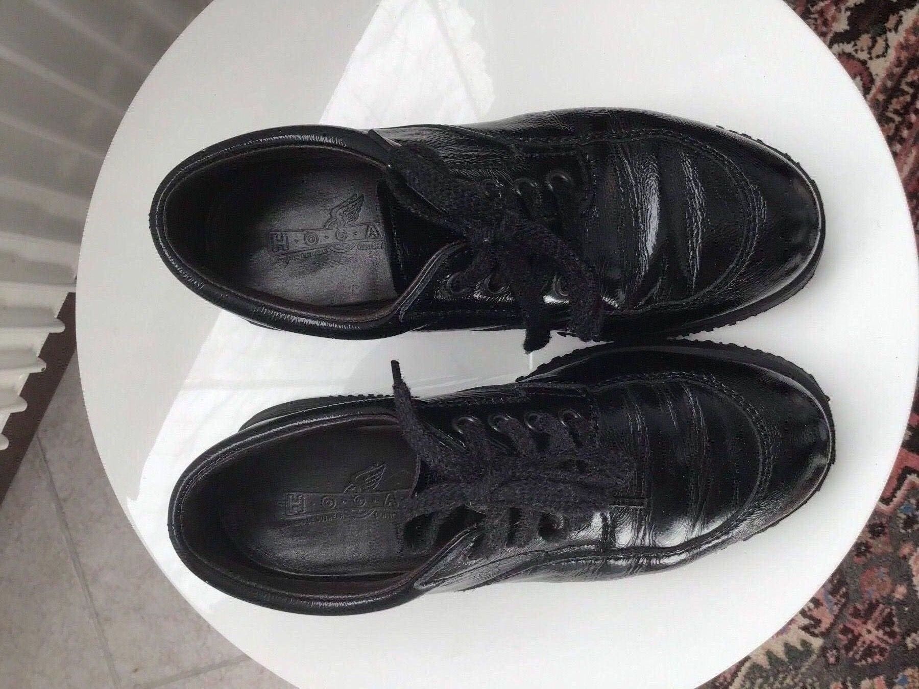 Hogan Scarpe da donna: HOGAN Sneaker Leder schwarz – Usato da Besazio venduto da lionheart63 3