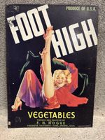 Foot high gemüse