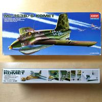 ACADEMY 1/⁷² 1673 Me-163B/S Komet (mono/biplace) + Tractor