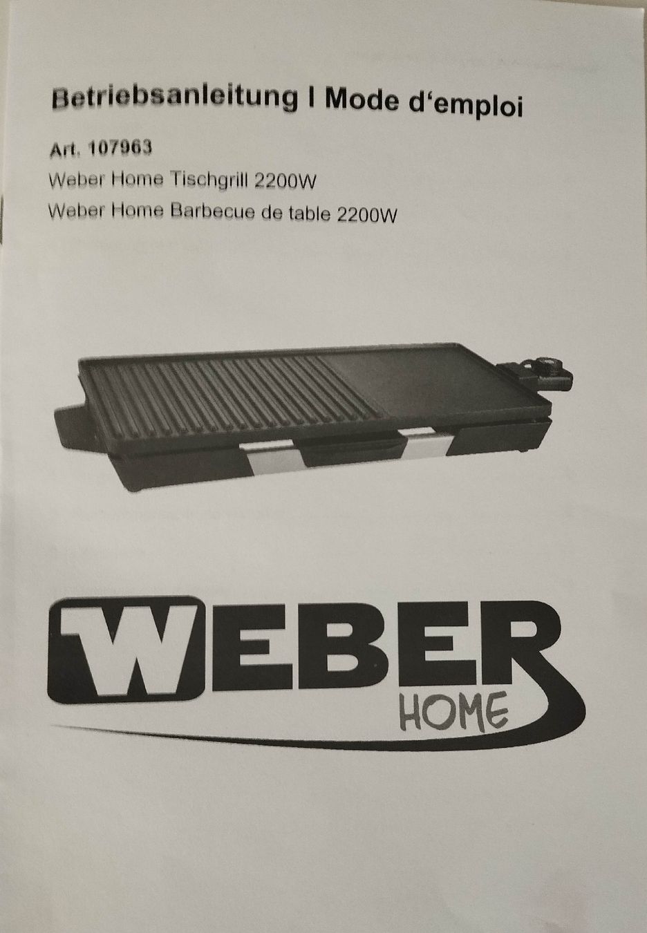 Grills: Tischgrill – Neu (gemäss Beschreibung) aus Mörigen von sigi2572