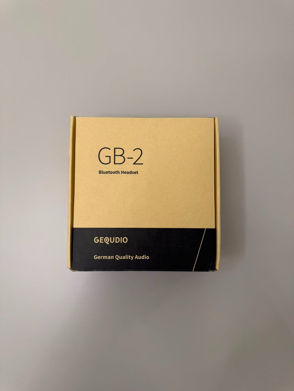 Cuffie: GEQUDIO GB 2 Bluetooth Headset, neu, originalverpackt – Nuovo e nell'imballaggio originale da Laufen venduto da Genton 1
