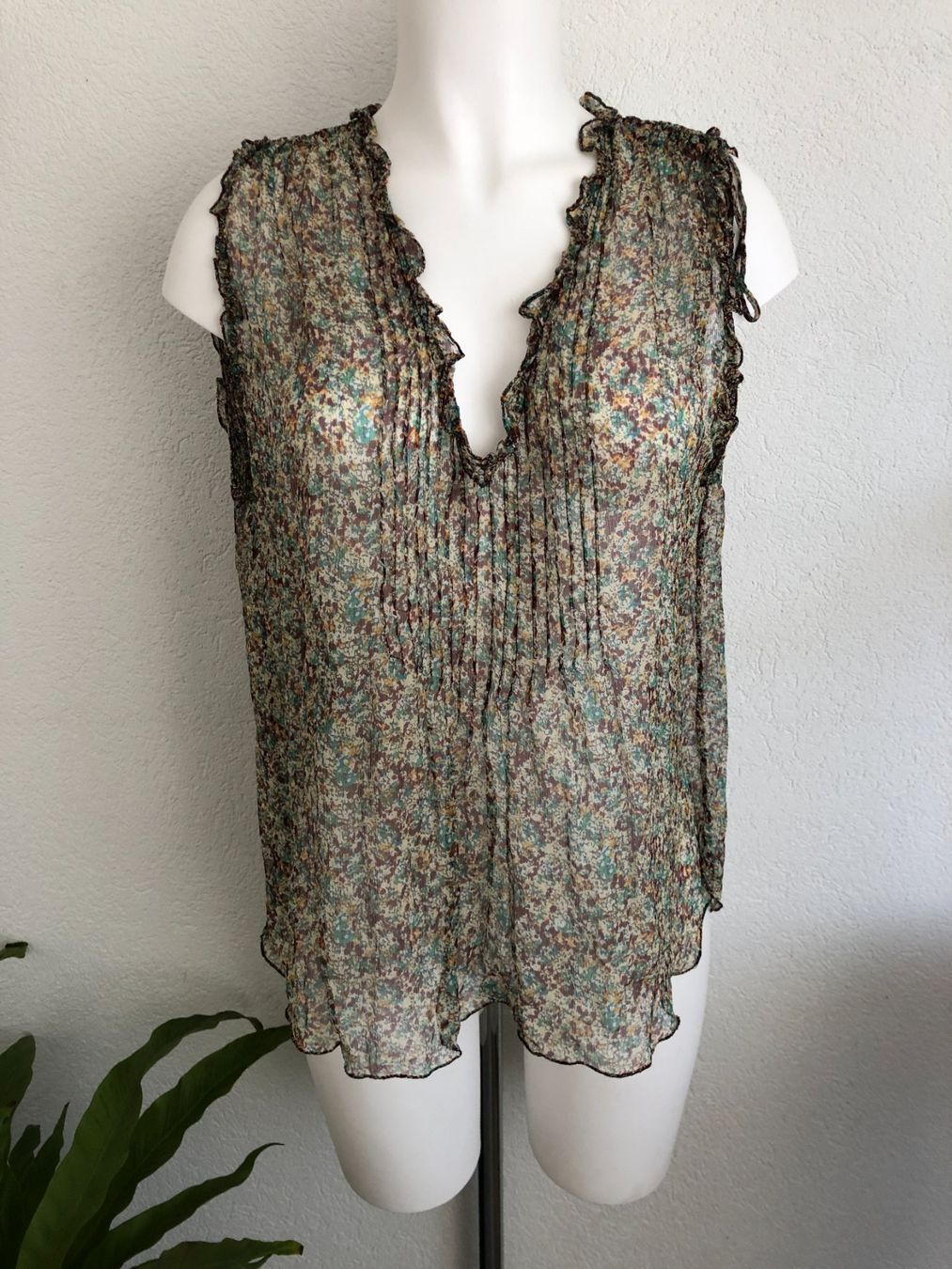 Zadig & Voltaire Blusen: Zadig & Voltaire Deluxe Boho Bluse Blusentop Seide Gr. 38 – Gebraucht aus Berg am Irchel von Zweiti_Chance