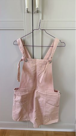 Süsse Mango Jeans Shorts Latzhose in Rosa, Grösse 36/S