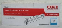 Original OKI C3300/C3400/C3450/C3600 cyan Drum, 43460207
