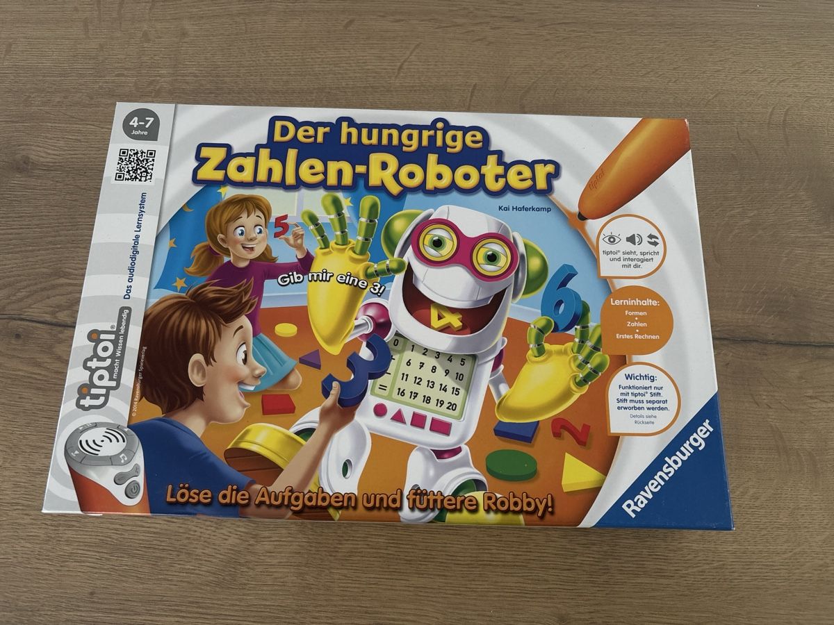 Ravensburger Giochi: Ravensburger tiptoi Der hungrige Zahlen-Roboter – Usato da Niederwil AG venduto da pat_l6fn
