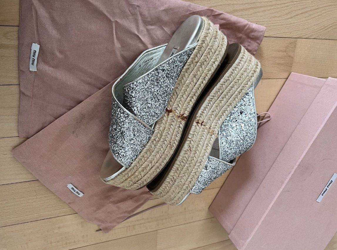 Miu Miu Scarpe da donna: Miu Miu Sandalen Gr. 38 – Usato da Zürich venduto da tiz_jcj7 3