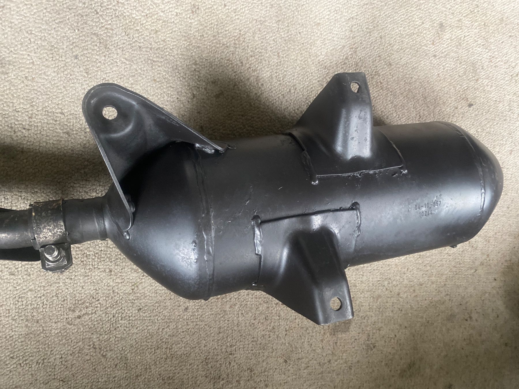 Piaggio Sistemi di scarico: Original Auspuff Piaggio 250 X 7 i.E mit Kat – Usato da Safnern venduto da Peter071 1