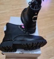 Schwarze Schnürstiefeletten Gr. 29, Neu & Ungetragenn
