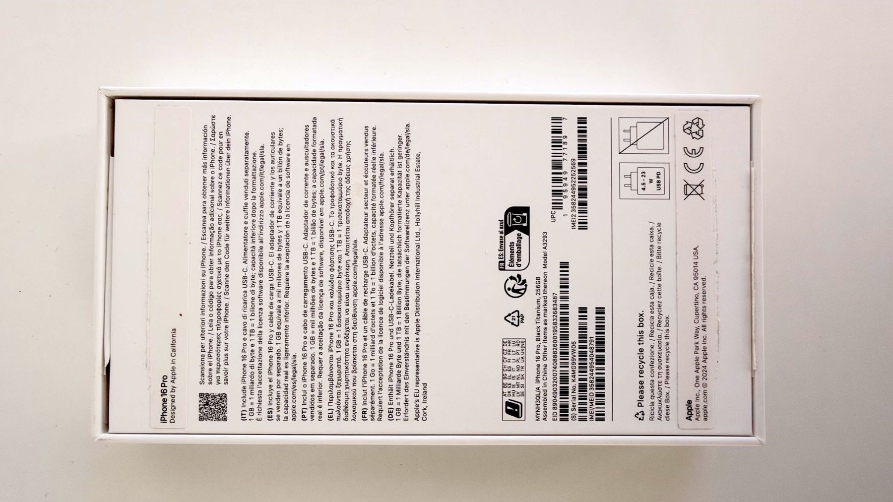 Apple Telefoni cellulari / Smartphones: iPhone 16 Pro, Black Titanium, 256GB – Usato da Zürich venduto da skywa7ker 9
