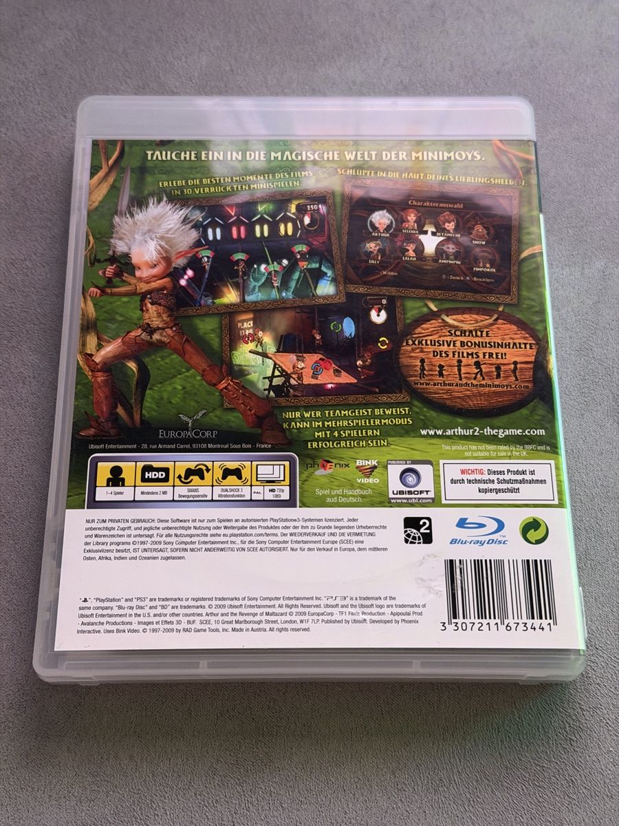 Sony Spiele: Arthur und die Minimoys 2 PS3 – Gebraucht aus Ottoberg von nic_5sdw 1