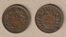 2 Rappen 1903