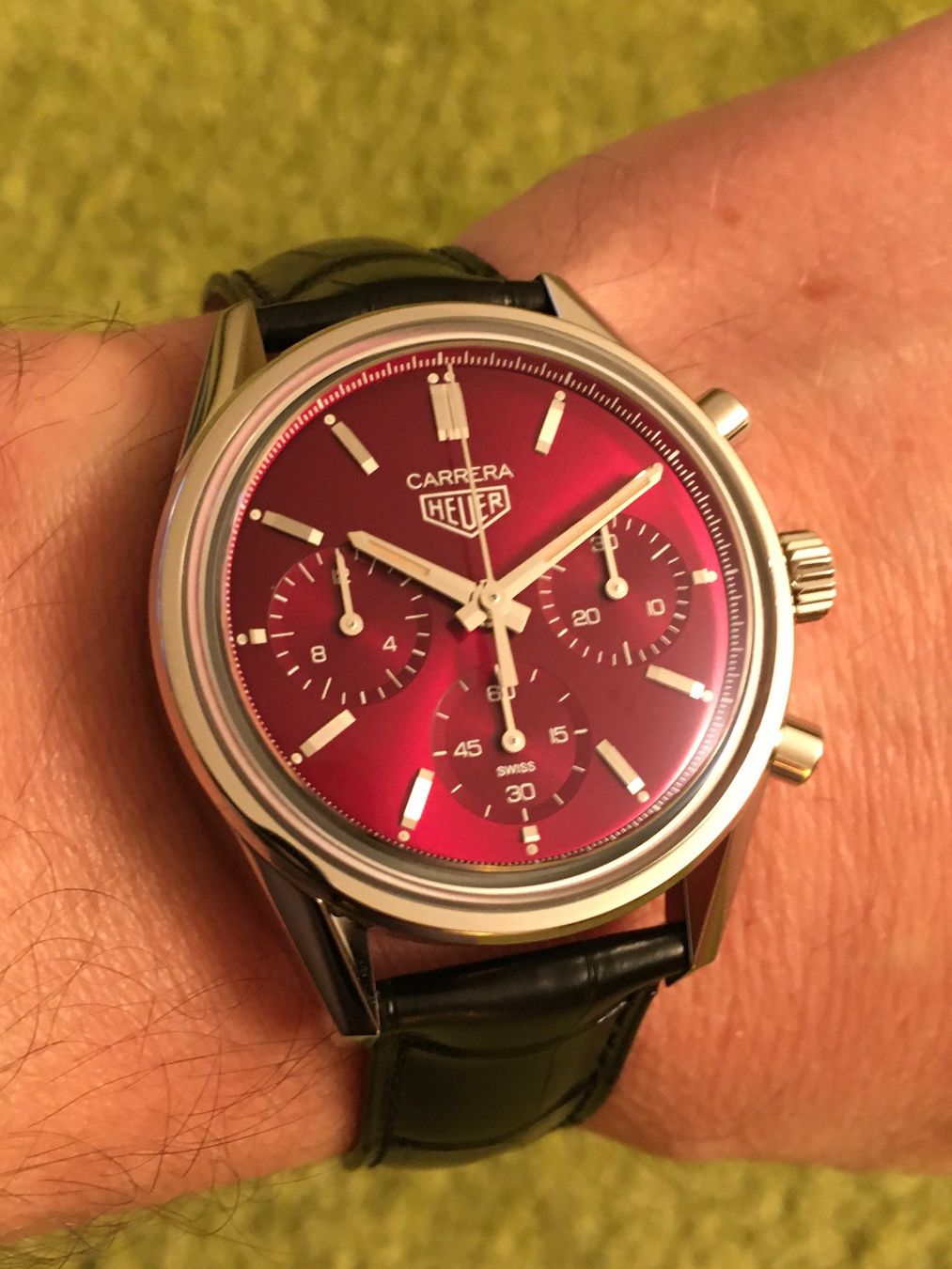 Tag Heuer Orologi: TAG Heuer Carrera RED Dial - Limited Edition – Nuovo (secondo la descrizione) da Hüttwilen venduto da spir55 1