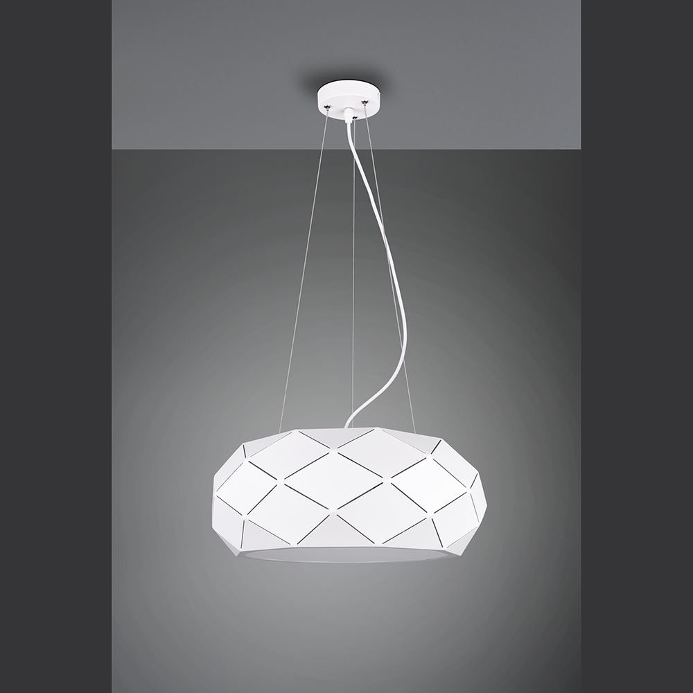 Lampadari & plafoniere: Pendelleuchte, Weiss, 50 cm Ø – Nuovo (secondo la descrizione) da Kreuzlingen venduto da Smart-Light 2