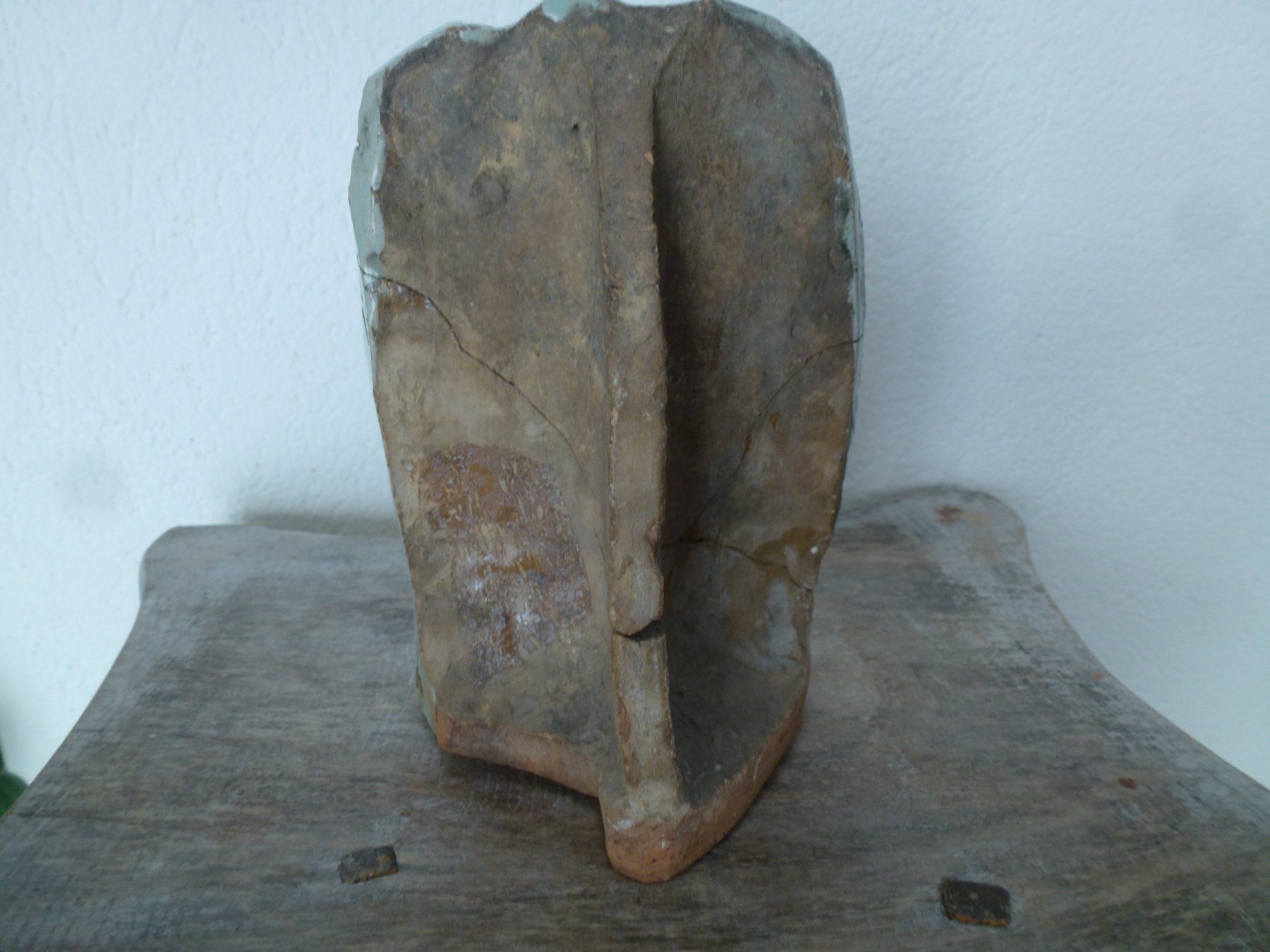Skulpturen & Statuen: Frühe geistliche Fayence / Keramikfigur – Gebraucht aus Esslingen von eintagammeer 7