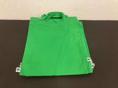 Tragtaschen Baumwolle, 25 Stück, Fairtrade, ca. 38 x 41 cm