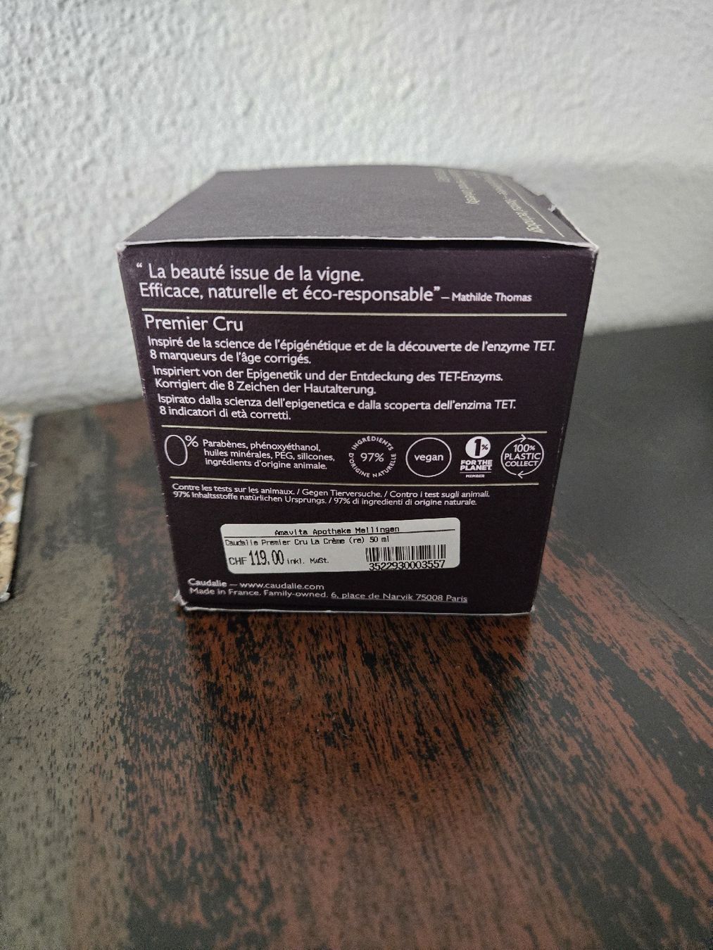 Caudalie Soins du visage: Caudalíe Premier Cru La Crème – Neuf avec emballage d'origine à Mellingen par Preestop 2