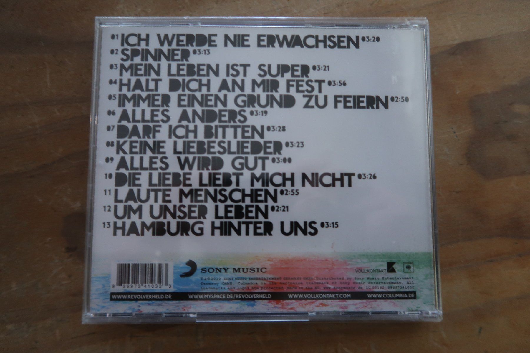 CD: REVOLVERHELD - IN FARBE - NEUE OVP CD – Nuovo e nell'imballaggio originale da Basel venduto da Patiscat 1