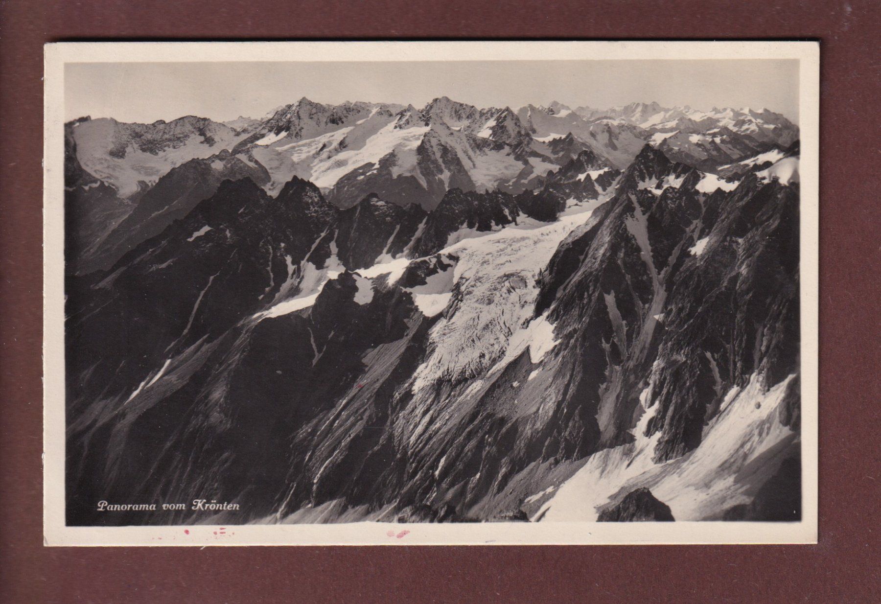 Cartoline postali: Panorama vom KRÖNTEN - 1926 – Usato da Pully venduto da nicecards
