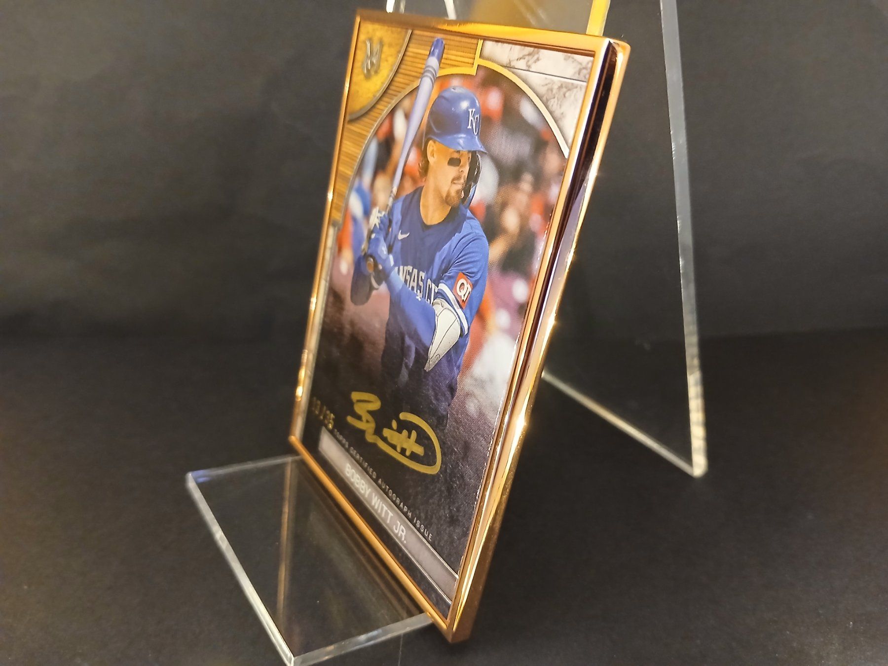 Topps Carte collezionabili: Topps Museum Baseball Bobby Witt Jr. Framed Auto /35 – Nuovo (secondo la descrizione) da Schaffhausen venduto da Hariyama 3