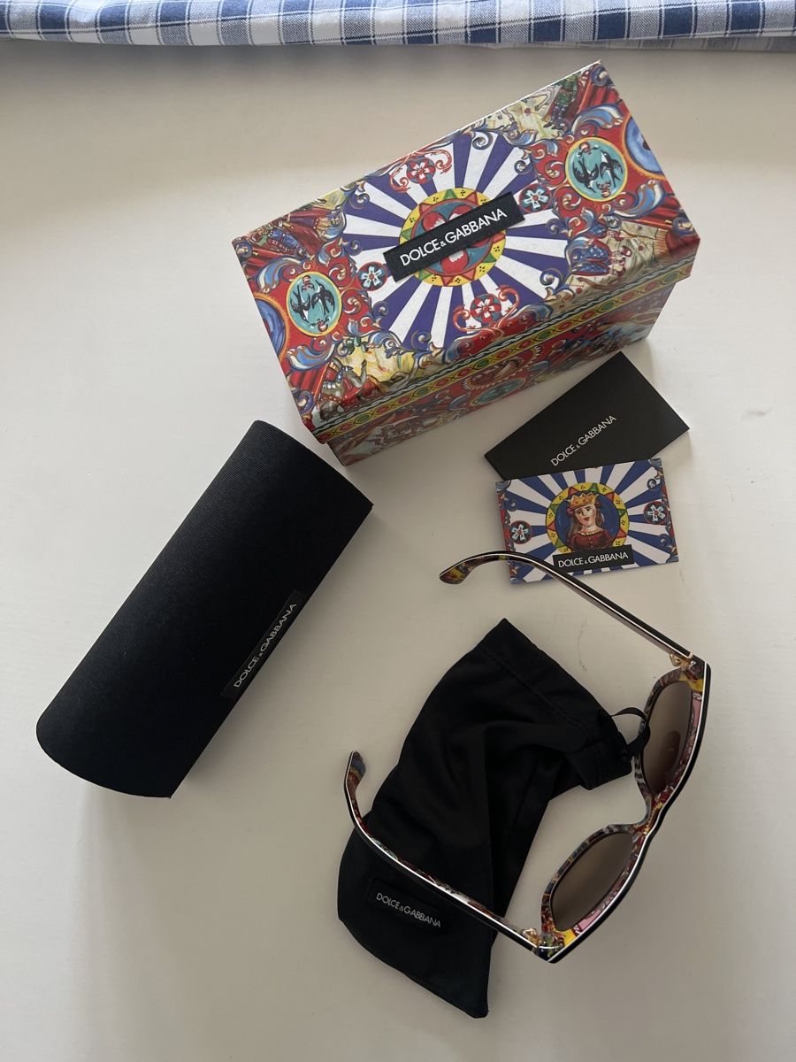 Dolce & Gabbana Occhiali & Lenti: Dolce & Gabbana Sunglasses - Authentic - With Case and Cloth – Nuovo e nell'imballaggio originale da Zürich venduto da Maria02M 5