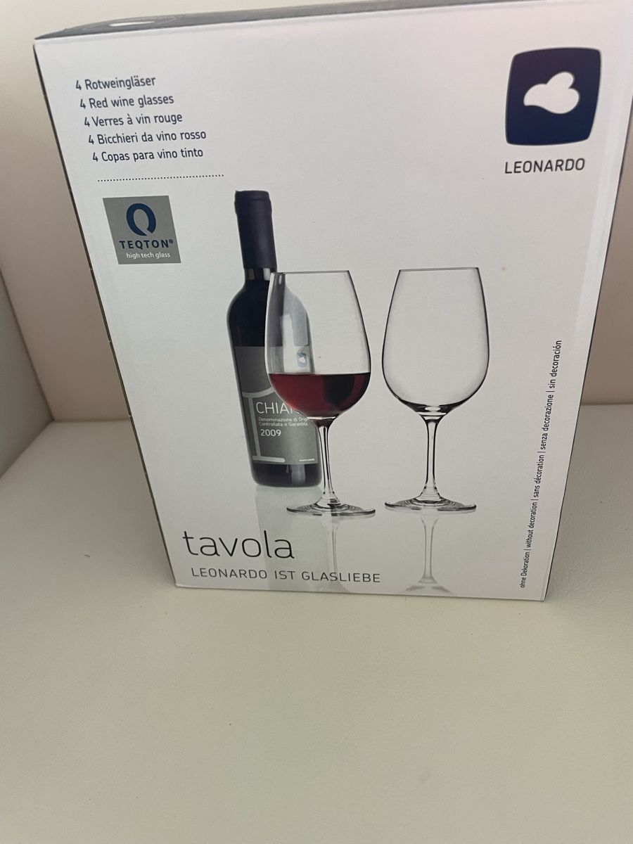 Gläser: Rotwein Gläser 🍷Leonardo originalverpackt – Neu und originalverpackt aus Rüti ZH von kar_xx9l