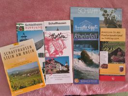 Konvolut Wanderkarte + Prospekte Schaffhausen und. Umgebung