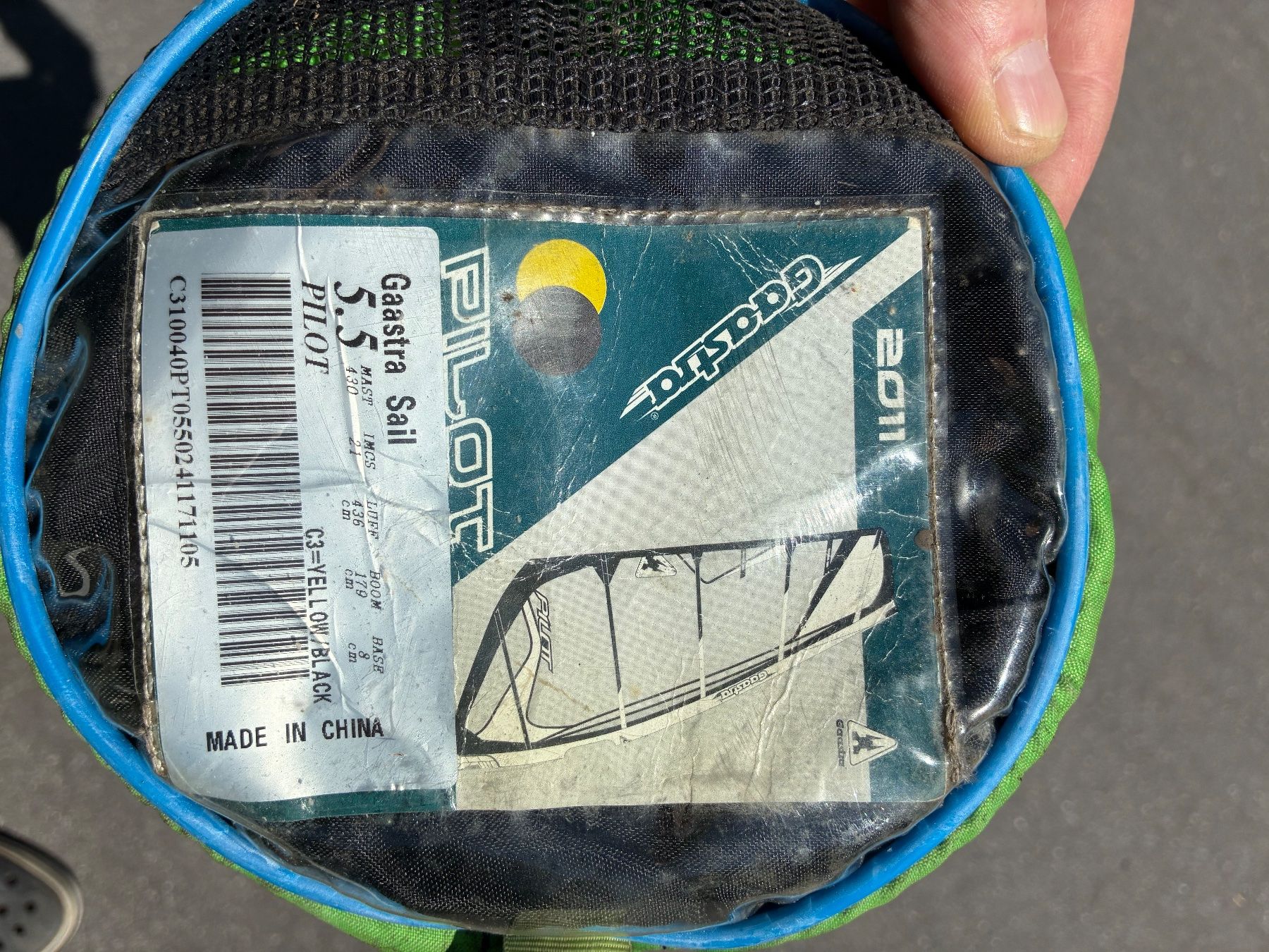 Surf: Windsurf Segel 5.5 Gaastra Pilot – Usato da Gümligen venduto da A_Rudi 4