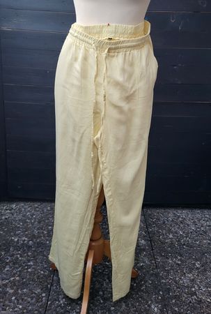Pantalon palazzo jaune 