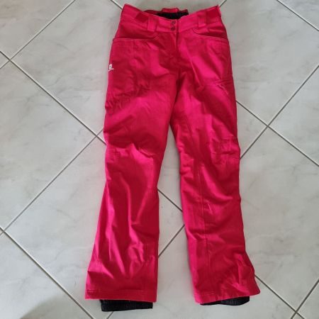 Salomon Damen-Skihose, rot, Grösse L  Top Zustand