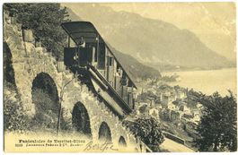 Funiculaire de Territet-Glion.1907