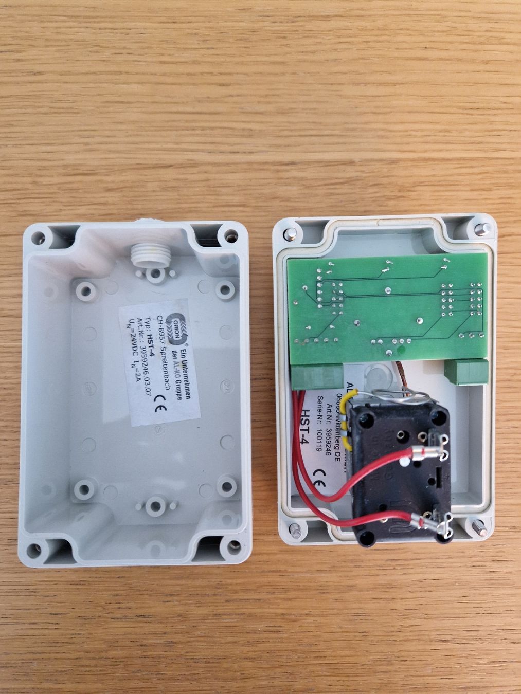 Sistema di controllo: Thermostat HST-4 – Usato da Vogelsang AG venduto da villa9 3