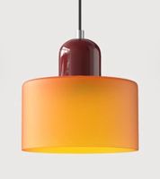 Lustre en verre nordique moderne pour chambre à coucher