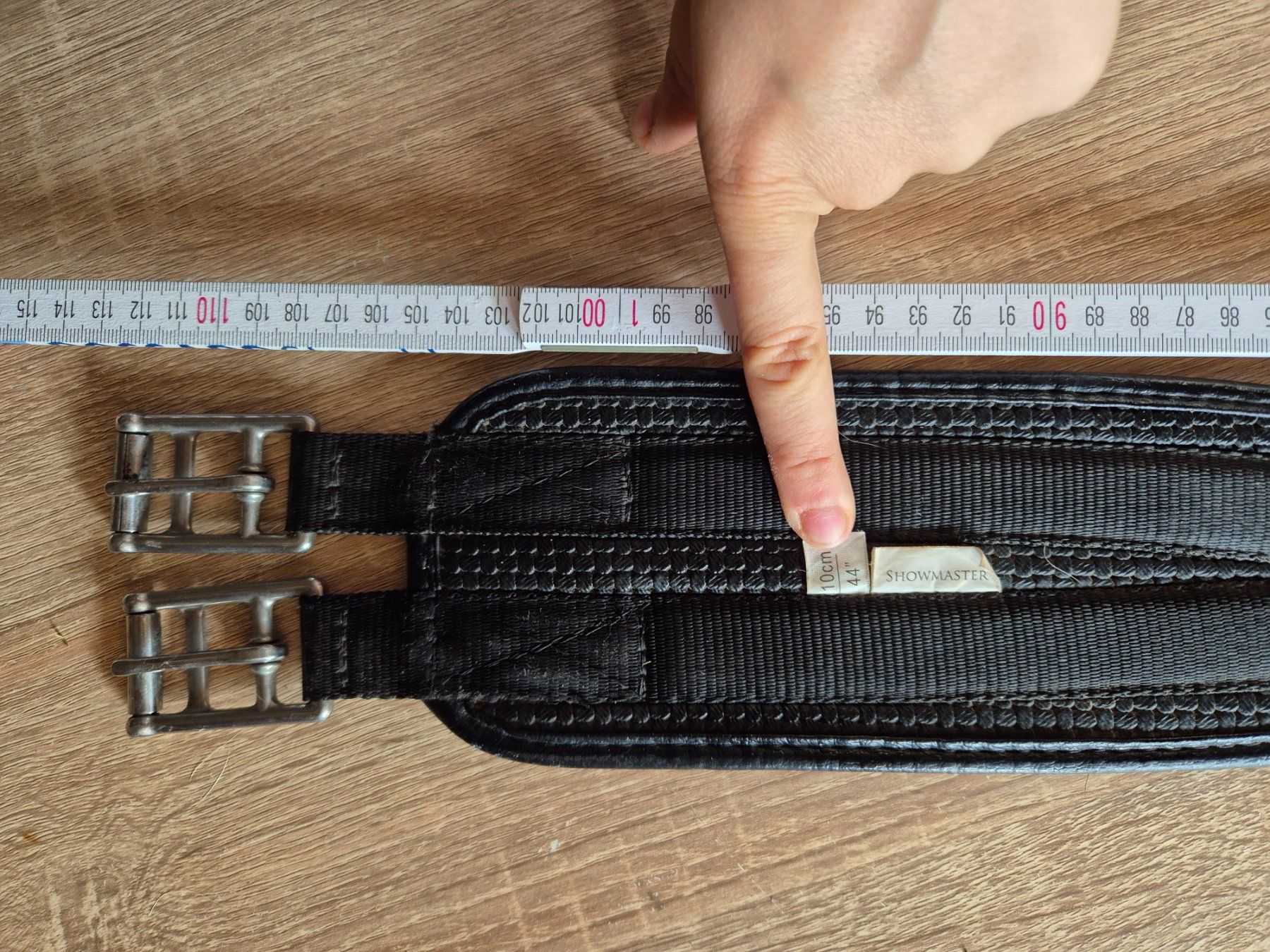 Selle & Accessori: Showmaster Sattelgurt 110cm – Usato da Meggen venduto da Orrinka20 2