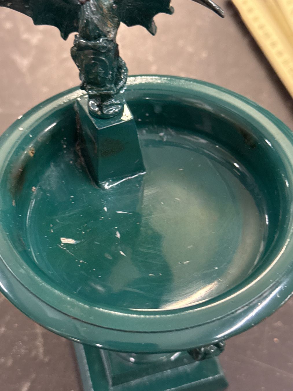 Teiche & Zierbrunnen: Drache Basilisk Brunnen Vintage – Gebraucht aus Pratteln von Cartonsducoeur_bl 4