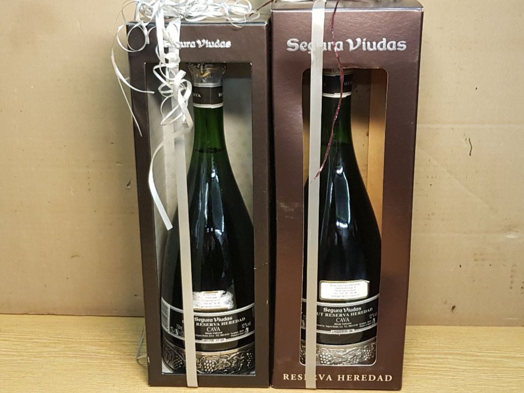 Vino: 2 Fl. Segura Viudas Brut Heredad. – Nuovo e nell'imballaggio originale da Schöftland venduto da Topdeal4