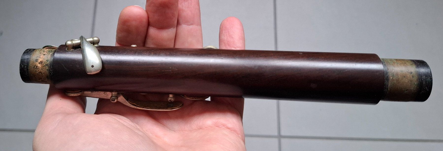 Strumenti musicali: G.H.Hüller Schwedler Holz C- Traversflöte – Usato da La Sarraz venduto da classicworldcoins 3