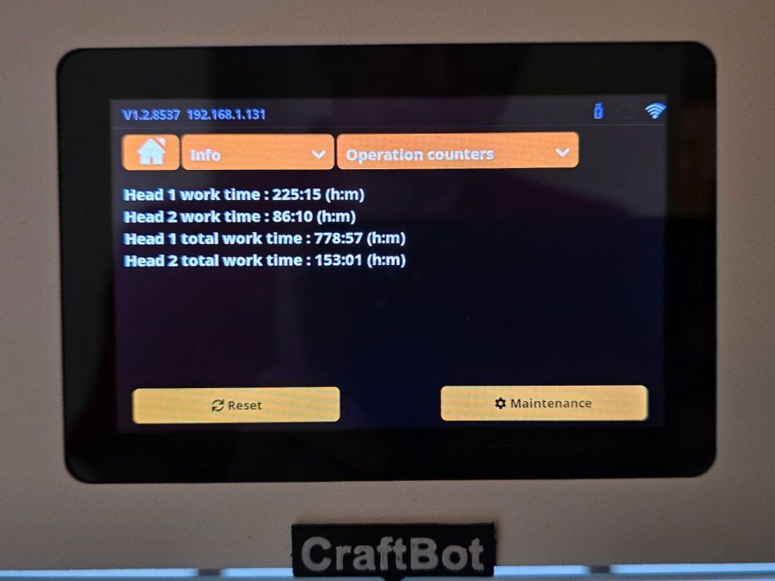 Stampanti 3D: Craftbot FLOW IDEX XL - Top Zustand! – Usato da Weinfelden venduto da Partner 8