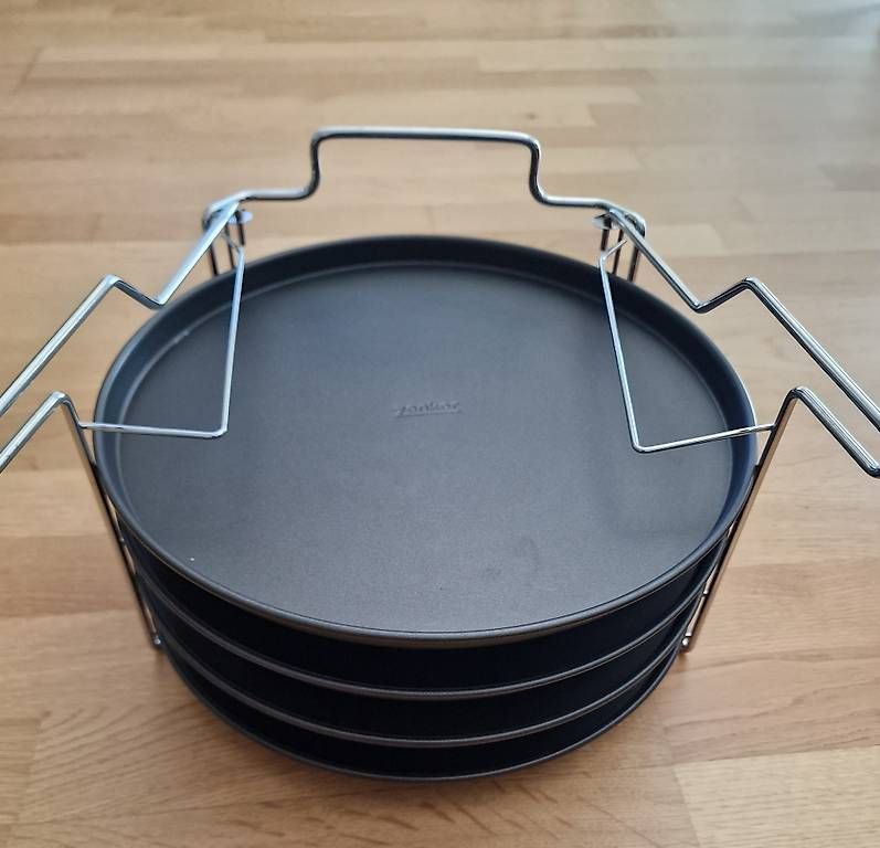 Teglie da forno: Zenker Pizzabäcker-Set 5-teilig – Usato da Zürich venduto da scrbe 2